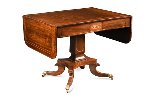 Lot 217 - A Regency rosewood sofa table
