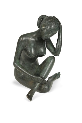 Lot 128 - After Pierre Chenet, Seated Thinker