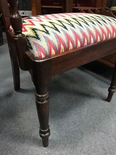 Lot 315 - A Regency mahogany desk chair