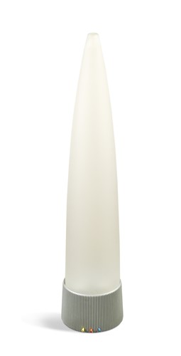 Lot 185 - Luca Bergo, Claudio Naro and Patrizia Peracchio for Fontana Arte, a Morgana table lamp