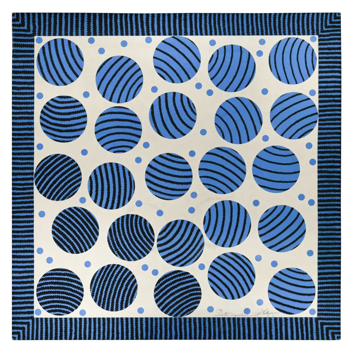 Lot 169 - R. Collignon, a group of seven fabric