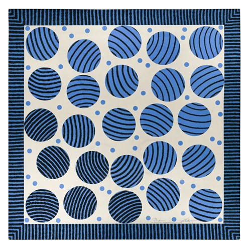 Lot 169 - R. Collignon, a group of seven fabric designs, circa 1960s