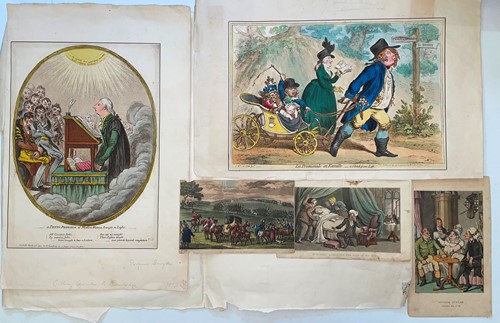 Lot 23 - James Gillray [William Smyth] 'A...