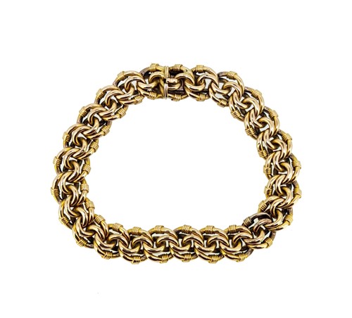 Lot 141 - An early 20th century fancy bracelet