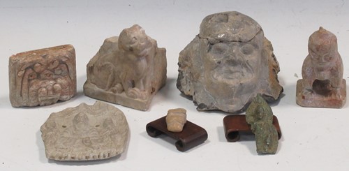 Lot 60 - A collection of Chinese assorted stone,...
