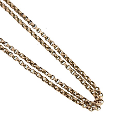 Lot 19 - A long guard chain
