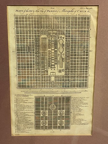 Lot 40 - Emanuel Bowen Detailed Plan of Old and New...