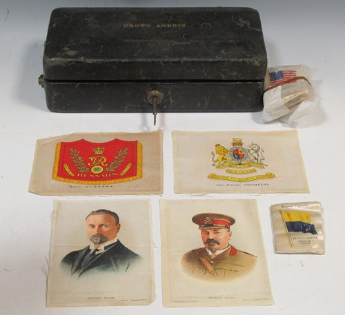Lot 69 - An early 20th century 'Crown Agents' leather...