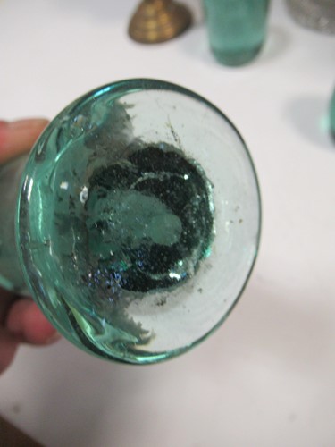 Lot 5 - Four Victorian glass dump paperweights, a...