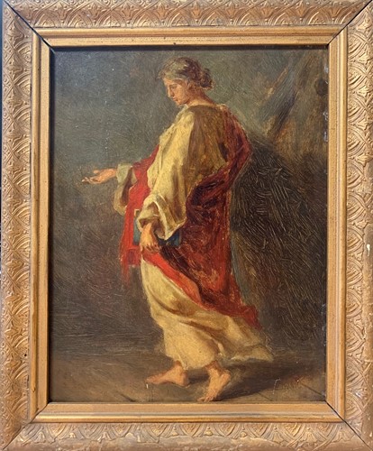 Lot 268 - British School, circa 1900 A study of a...