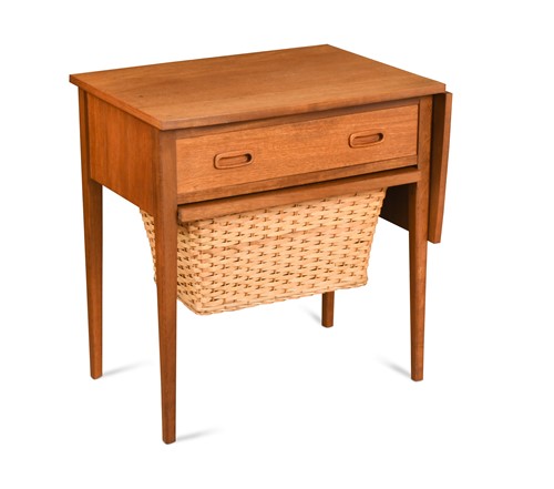 Lot 281 - A mid-century teak work table