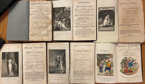 Lot 239 - Chapbooks, early 19th century. Thirteen small...