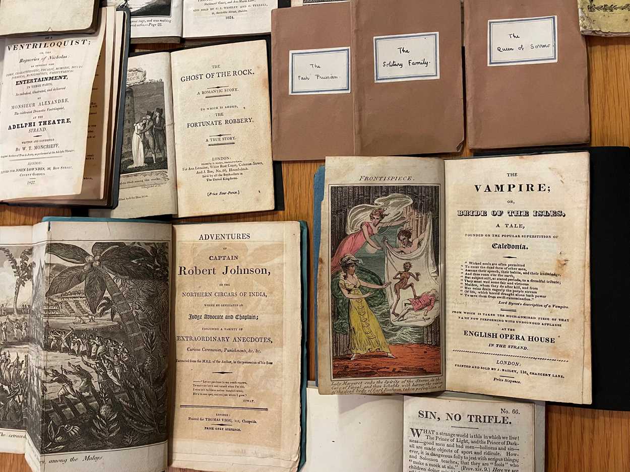 Lot 240 - Chapbooks, 19th century, a collection, most