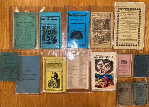 Lot 221 - Chapbooks and similar paper booklets, 19th...