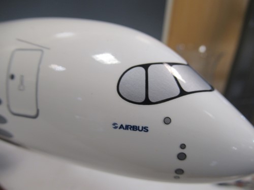 Lot 126 - A model of a Qatar Airline Airbus A350, F-WZNM,...