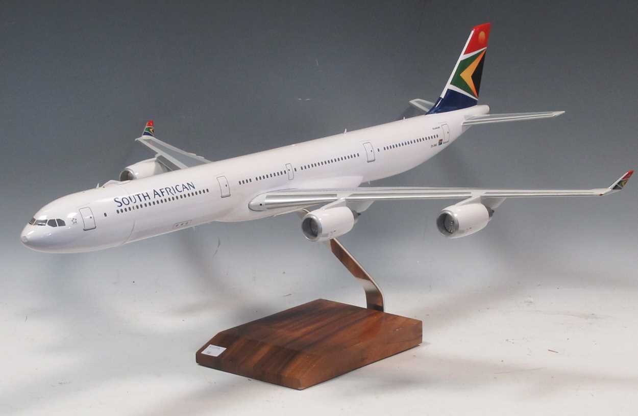 Lot 121 - A model of the South African airlines A340 -...