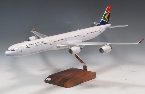 Lot 121 - A model of the South African airlines A340 -...
