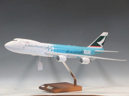 Lot 128 - A model of a Cathay Pacific Cargo airliner,...