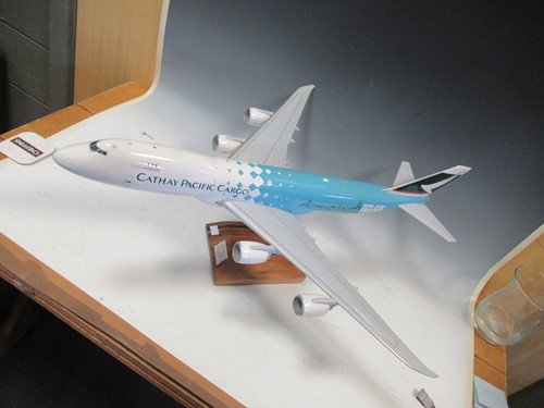 Lot 128 - A model of a Cathay Pacific Cargo airliner,...