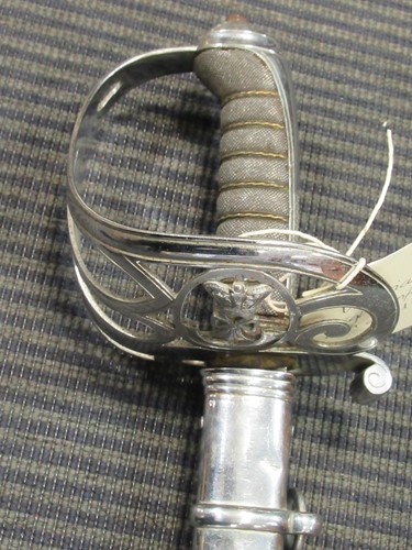 Lot 118 - A Victorian 1822 pattern light infantry sword...