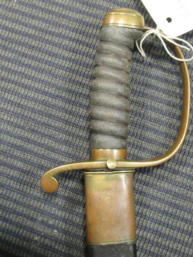 Lot 115 - A Victorian Constabulary Hanger sword with...