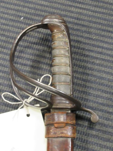 Lot 111 - An Indian Army British Officers swords, circa...