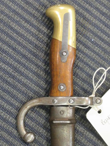 Lot 119 - An Usine de Steyer bayonet, 1886, with...