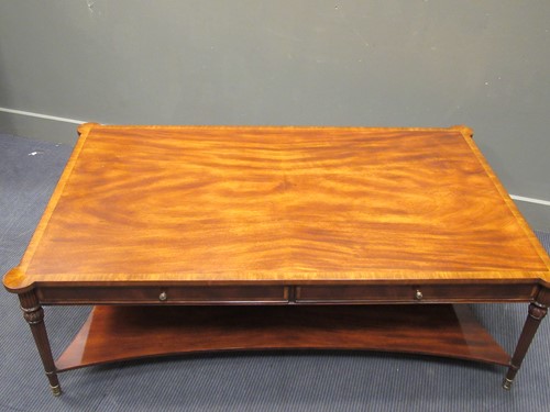 Lot 341 - A Brights of Nettlebed two-tier mahogany...