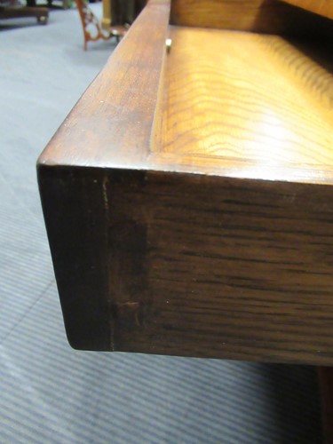 Lot 341 - A Brights of Nettlebed two-tier mahogany...