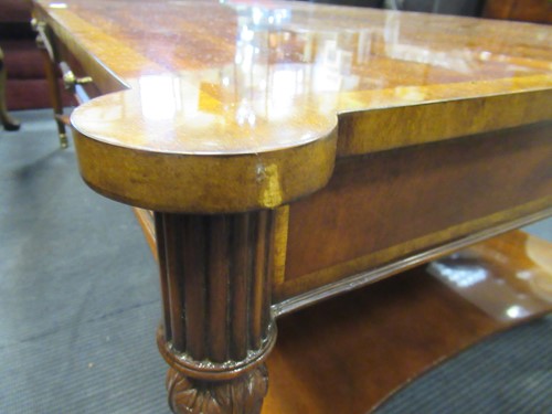 Lot 341 - A Brights of Nettlebed two-tier mahogany...