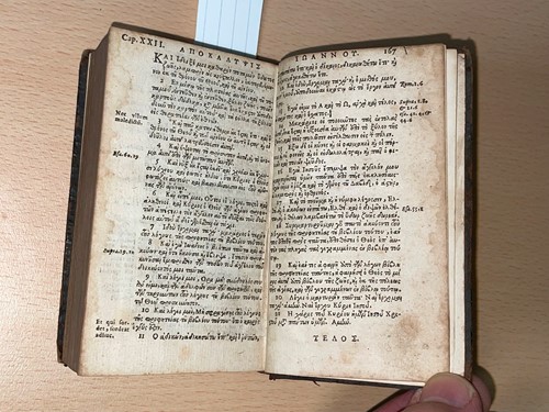 Lot 65 - STEPHANUS (Henricus) New Testament in Greek,...