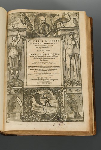 Lot 92 - ALDROVANDI (Ulisse) De Piscibus Libri V, De...