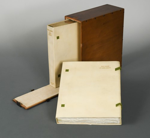 Lot 449 - KEATS (John) The Poems. London: the Florence...