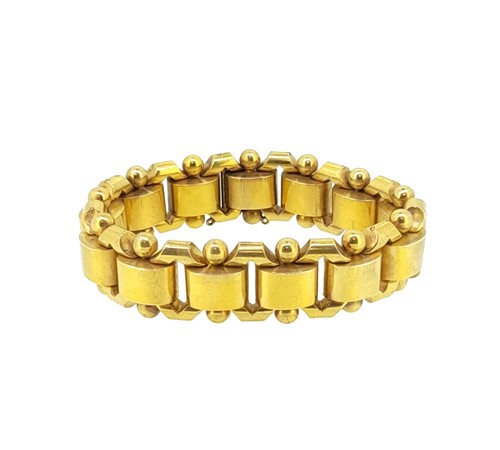 Lot 42 - A mid 20th century bracelet