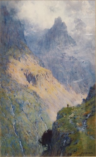 Lot 263 - A pair of 20th-century watercolours of...