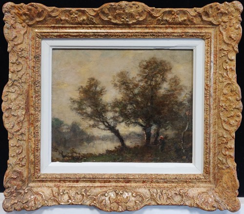 Lot 264 - Manner of Corot, At Fontainbleu, France, an...