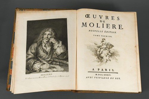 Lot 123 - MOLIERE (Jean Baptiste Poquelin de) Oeuvres....