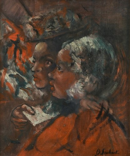 Lot 341 - Bernard Sickert NEAC (1863-1932)