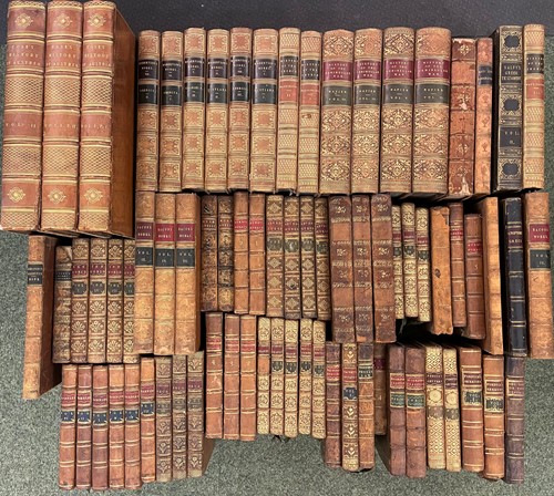 Lot 153 - Literature various, leather bindings....