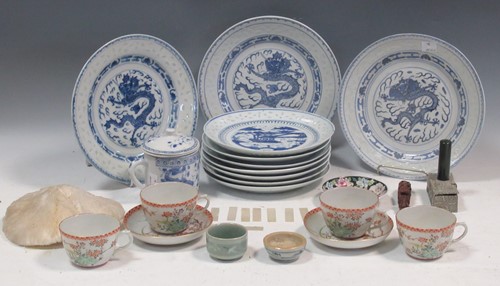 Lot 78 - A collection of Chinese including a set of...