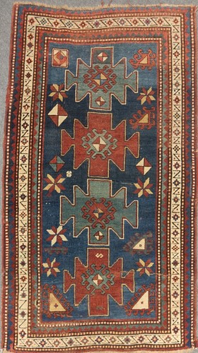 Lot 17 - A late 19th century Kazakh rug, 172 x 104cm