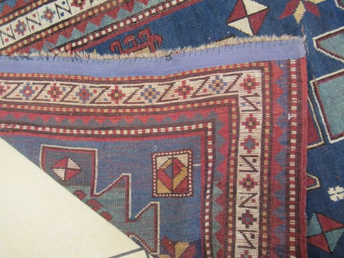 Lot 17 - A late 19th century Kazakh rug, 172 x 104cm