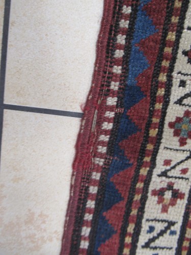 Lot 17 - A late 19th century Kazakh rug, 172 x 104cm