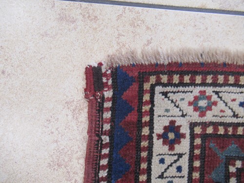 Lot 17 - A late 19th century Kazakh rug, 172 x 104cm