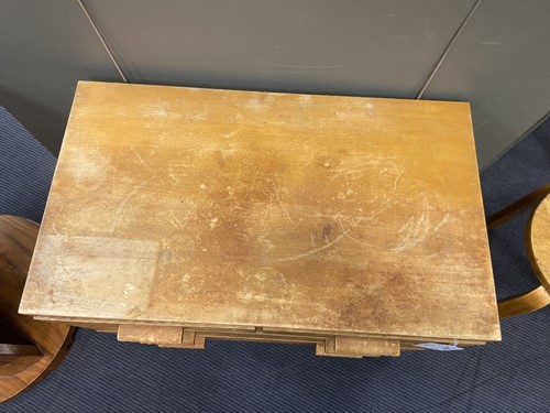 Lot 259 - Alvar Aalto (1898-1976) for Finmar, a rare birch veneered chest of drawers