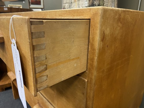 Lot 259 - Alvar Aalto (1898-1976) for Finmar, a rare birch veneered chest of drawers