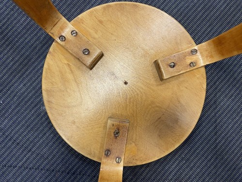 Lot 255 - Alvar Aalto (1898-1976), a pair of model 60 stacking stools