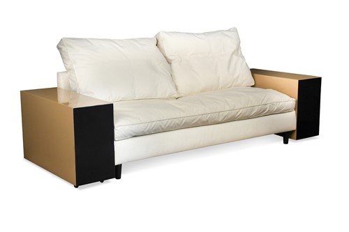 Lot 250 - After Eileen Gray, (1878-1976), a `Lota` sofa