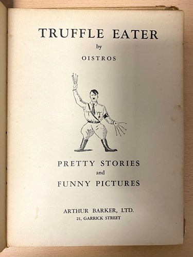 Lot 383 - [WOLFE (Humbert)] 'OISTROS'. Truffle Eater,...