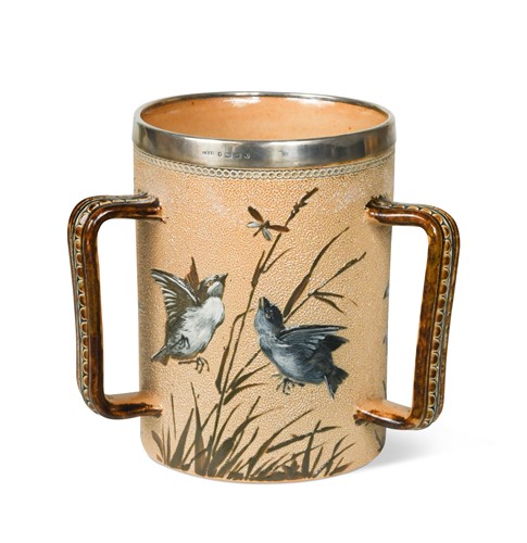Lot 51 - Florence Barlow for Doulton Lambeth, a stoneware tyg